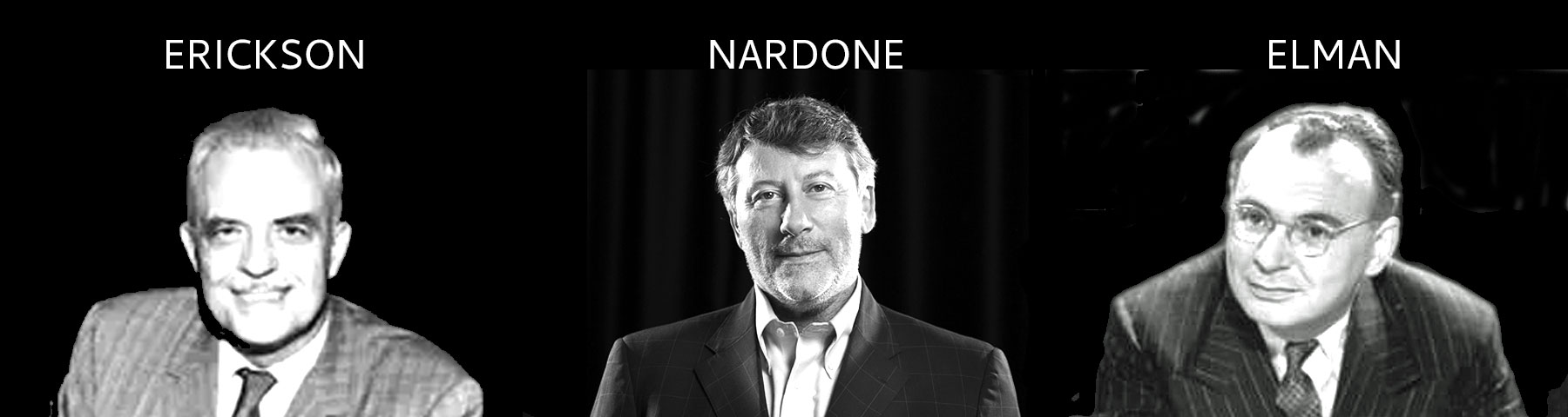 3 visions de l'hypnose : Erickson, Nardone, Elman