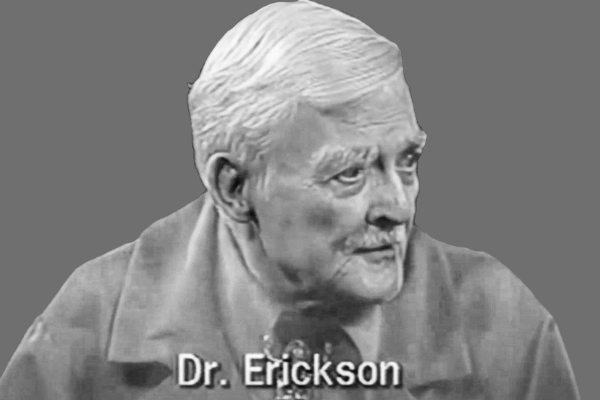 Milton Erickson Milton Erickson père de l'hypnose thérapeutique